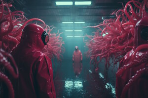 Фотография квеста-анимации Игра в кальмара от компании Территория загадок (Фото 1)